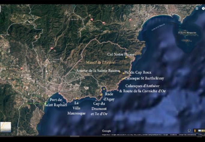 L'Ecrin Du Cap Esterel Saint-Raphaël Exteriör bild